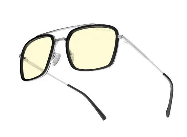 Компютърни очила GUNNAR Baron Silver - Amber