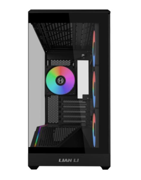 Кутия Lian Li Vector V100R MINI ARGB Mid-Tower, 2 x USB 3.0, 1 x USB 3.1 Type-C, Micro ATX / Mini ITX