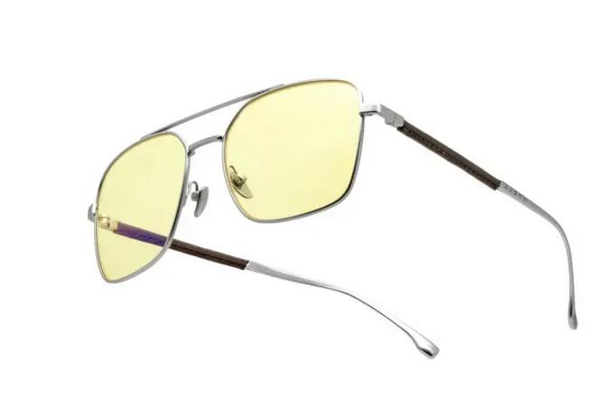 Компютърни очила GUNNAR White Wolf - Steel/Umber - Amber