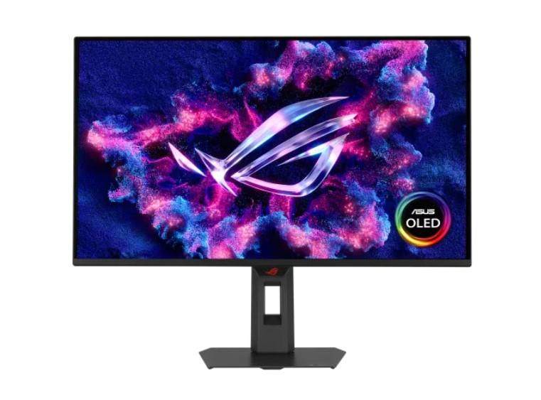 Монитор Asus XG27AQDMES, 26.5" (67.31 cm) QD-OLED Display, 240Hz, 1 500 000 : 1, 0.03ms, 200 cd/m2, HDMI, DisplayPort