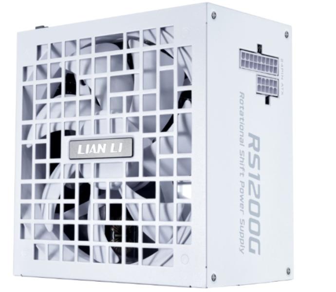 Захранване Lian Li RS1200G White, 1200W, Active PFC, PCIe 5.1/ATX 3.1, 80 PLUS Gold, Fully Modular