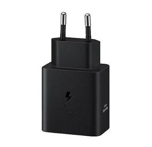 Зарядно устройство SAMSUNG 45W, USB-C, без кабел, Black