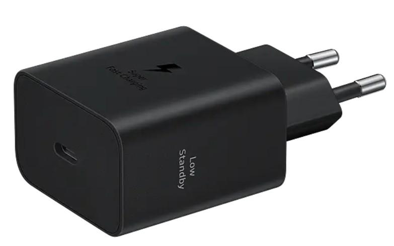Зарядно устройство SAMSUNG 45W, USB-C, без кабел, Black