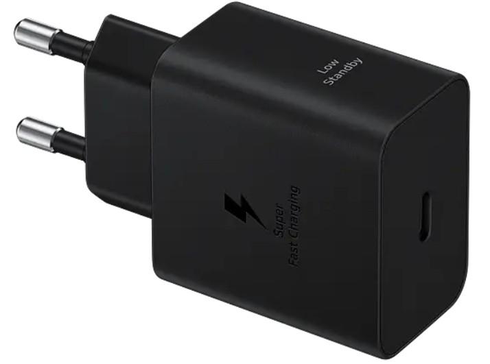 Зарядно устройство SAMSUNG 45W, USB-C, без кабел, Black