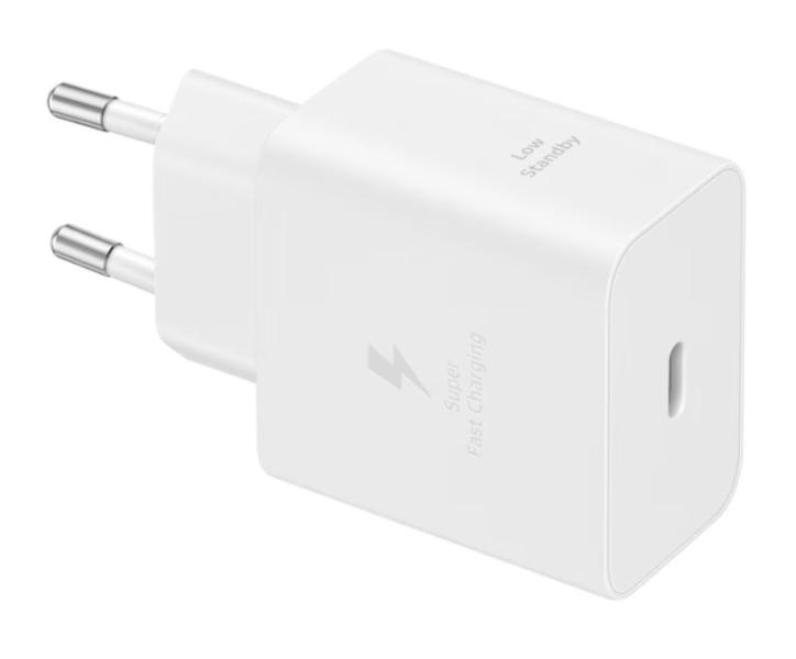 Зарядно устройство SAMSUNG 45W, USB-C, кабел 1.8м, White