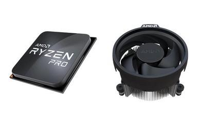 Процесор AMD Ryzen 7 PRO 4750GE 8C (3.1/4.3GHz, 12MB Cache), AM4, 35W, MPK, с охлаждане