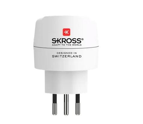 Skross универсален адаптер World to CH+IT+ Brasil
