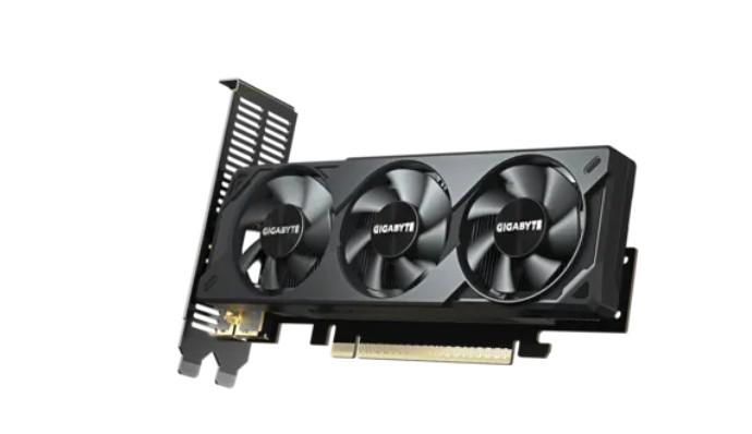 Видео карта GIGABYTE NVIDIA RTX5060 OC Low Profile 8GB GDDR7, 128-bit, HDMI, 3x DP