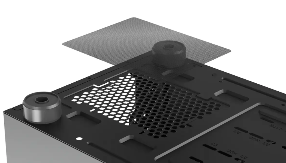 Кутия Spire U20M RGB, USB 2.0 x 2, USB 3.0 x 1, M-ATX/ Mini-ITX