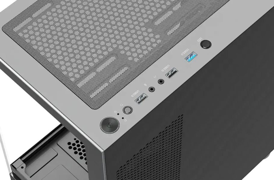 Кутия Spire U20M RGB, USB 2.0 x 2, USB 3.0 x 1, M-ATX/ Mini-ITX