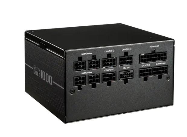 Захранване Cooler Master Elite Gold 1000W, Active PFC, ATX 3.1, 80 PLUS GOLD, Fully Modular
