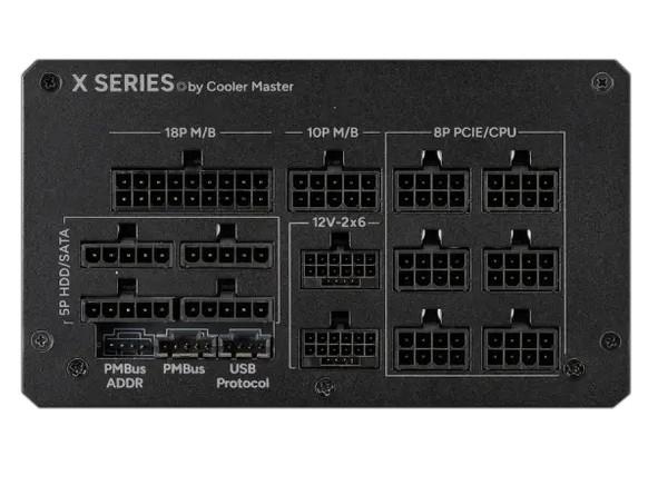 Захранване Cooler Master X Mighty 2000W, Active PFC, ATX 3.1, 80 PLUS Platinum, Fully Modular