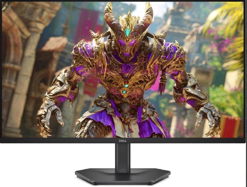 Монитор Dell SE2726HG, 27.0" (68.58 cm) FHD IPS Display, 240Hz, 1000:1, 300 cd/m2, 0.5ms, HDMI, DisplayPort, Flicker-free, AMD FreeSync Premium, Tilt, ComfortView Plus