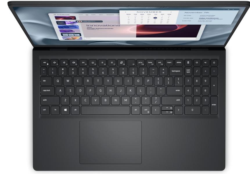 Лаптоп Dell Pro 15 Essential PV15250, Intel Core i5-1334U 10C (0.90 - 4.60 GHz, 12MB Cache), 15.6'' (39.62 cm) FHD IPS LED, Intel Iris Xe Graphics, 16GB (1x16GB) DDR5, 512 GB M.2 NVMe SSD, WiFi+BT, Cam+Mic, BG Non Backlit KBD, FPR, Windows 11 Pro