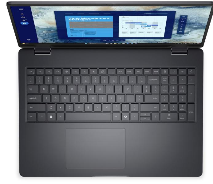 Лаптоп Dell Pro 16 Plus PB16250, Intel Ultra 5 225U 12C (1.3 / 4.8 GHz, 12MB Cache), 16.0" (40.64 cm) FHD+ IPS Anti-Glare, Intel Graphics, 16GB DDR5, 512GB SSD M.2 PCIe, WiFi+BT, IR Cam+Mic, BG Backlit KBD, Ubuntu
