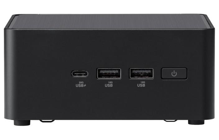 Компютър ASUS NUC 14 Pro NUC14RVH, Intel Core 3 100U 6C (1.2 / 4.7GHz, 10MB Cache), Intel Graphics, no Storage, no RAM, Wi-Fi 6E_BT, Intel Ethernet RJ45, no OS
