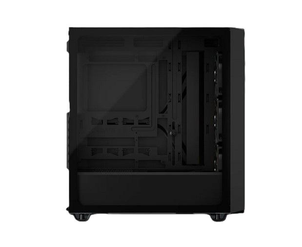 Кутия Corsair 3200D RS ARGB, Black, Mid-Tower, 1x USB Type-C, 1x USB 2.0, Mini-ITX, MicroATX, ATX