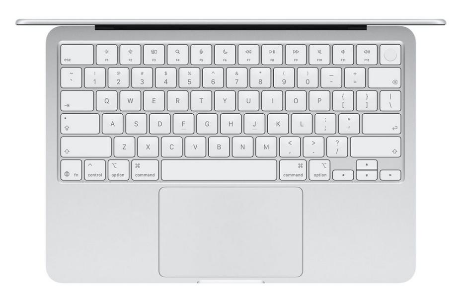 Лаптоп Apple MacBook Neo 13, Silver, Apple A18 Pro 6C (2.4 / 4.0 GHz, 24MB Cache), 13.0" (33.02 cm) IPS Liquid Retina, 5-core GPU Apple A18 Pro, 8GB LPDDR5X, 512GB SSD, Mac OS Tahoe