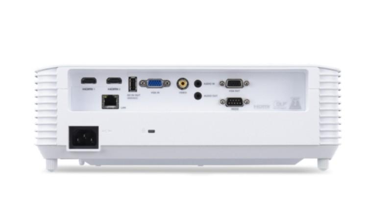 Мултимедиен проектор, Acer Projector S1387n, DLP, Short Throw 0.5, WXGA (1280x800), 4000 ANSI Lum, 20 000:1, 1x Zoom, 2x HDMI (1.4b), Component Video (D-sub), PC Audio 3.5mm, RCA, DC Out (5V/1A, USB-A), RG-45, RS232, Speaker 16W, White