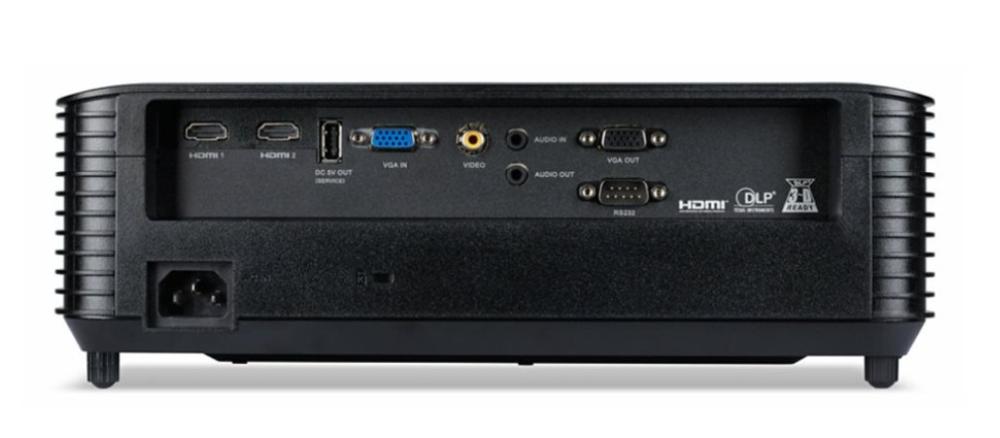 Мултимедиен проектор, Acer Projector X1328ic, WXGA DLP, 5000 Lm, 20000:1, Speaker 3W, USB, HDMI, PC Audio In/out, RS232, Black 