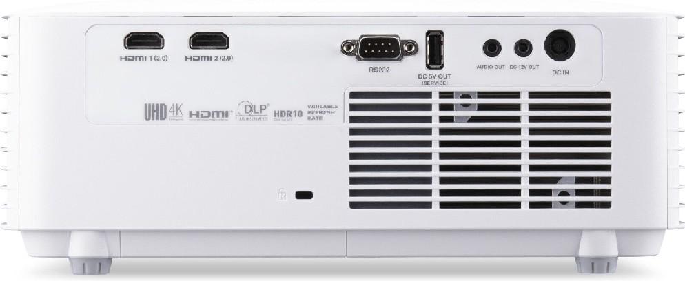 Мултимедиен проектор, ACER Vero PL2810G, 4K UHD DLP, 3500 Lm Laser, 3500000:1, Speaker 10W, USB, HDMI, PC Audio In/out, RS232