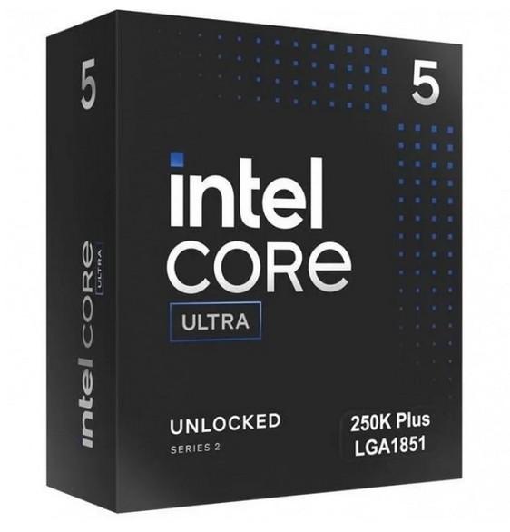 Процесор Intel Core Ultra 5 250K Plus 18C (3.3 GHz / 5.3 GHz, 30MB Cache), 125W, LGA1851, BOX, без охлаждане