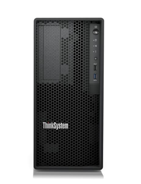 Сървър Lenovo ThinkSystem ST50 V3, Intel Xeon 6325P 4C ( 3.5 / 5.2 GHz 12MB Cache, 55W), 1x 16GB DDR5 UDIMM, 1x 2TB HDD, 2x 1GbE, 1x 500W