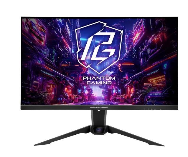 Монитор ASRock PG32QFT, 32" (81.28 cm) QHD IPS Anti-Glare Display, 180Hz, 1ms, 400 cd/m2, DisplayPort, HDMI