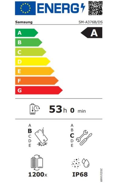 Смартфон Samsung Galaxy A37 5G Dual SIM White, 6.7" (17.01cm) FHD+ Super AMOLED 120Hz, Display, Exynos 1480 2.75 GHz, 8GB RAM, 256GB Flash памет, 50 + 8 + 5 & 12 Mpix камери, Android