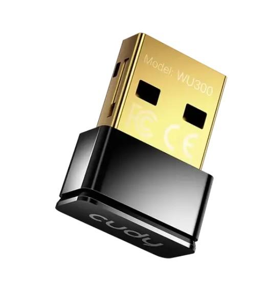 Адаптер Cudy WU300 WiFi6 AX300, 286Mbps, USB 2.0