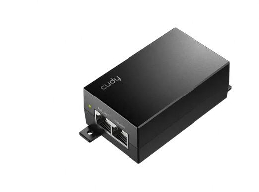 PoE адаптер Cudy POE48-18W, Gigabit PoE+/PoE, 18W, 2 x 10/100/1000Mbps