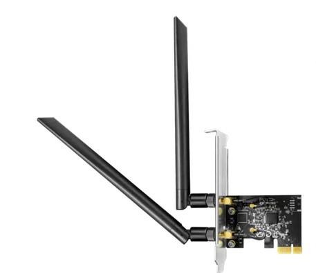 Безжичен PCI Express карта Cudy WE1300, Dual-Band PCI-e, 867 - 400 Mbps