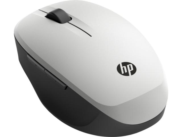 Мишка HP Mouse 300, Bluetooth/Wireless , оптична (3600 dpi), 5 бутона, сива