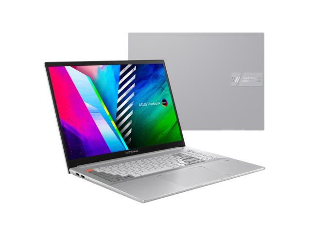 Лаптоп Asus Vivobook Pro 16X OLED N7600PC-OLED-L731X, Intel i7-11370H (3.3GHz up to 4.8GHz, 12MB), 16''OLED WQUXGA (3840 x 2400) GL, 400NITS(HDR) , DDR4 16GB( ON BD.)NVIDIA GeForce RTX 3050 4GB GDDR6,1TB PCIEG3 SSD,Win 11 Pro, Cool Silver