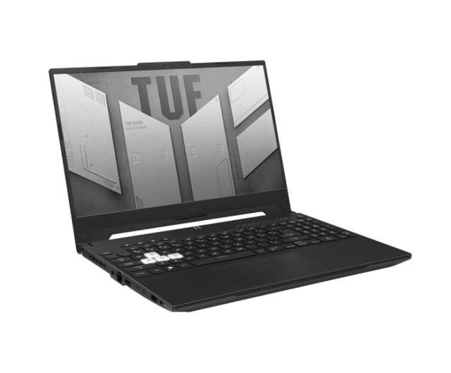 Лаптоп Asus TUF Dash F15 FX517ZC-HN063,Intel i7-12650H, 2.3 GHz (24M Cache, up to 4.7 GHz, 10 cores: 6 P-cores and 4 E-cores),15.6" FHD IPS AG (1920x1080)144 Hz,16GB DDR5 4800,PCIE NVME 512 GB M.2 SSD, NVIDIA GeForce RTX 3050 4GB GDDR6,Wi-Fi 6,RGB Kb