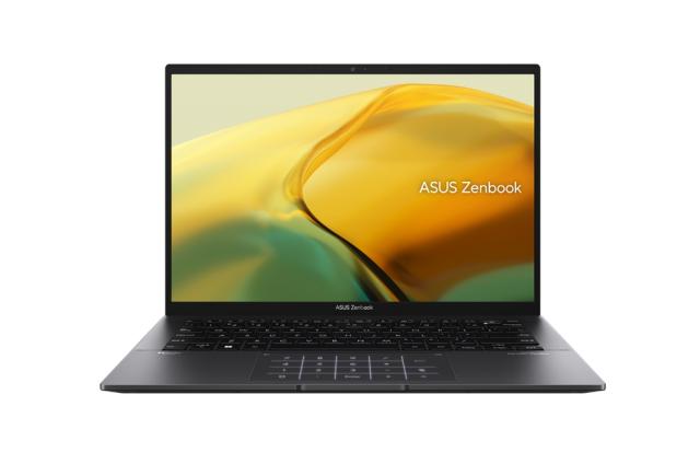 Лаптоп Asus Zenbook OLED UM3402YA-OLED-KM731X, AMD Ryzen 7 5825U (8-core/16-thread, 16MB cache, up to 4.5 GHz max boost),  14." OLED ,WQ+ BEND 2.8K (2880 x 1800) OLED 16:10 aspect ratio GL 400NITS(HDR) 90 Hz, DDR4 16GB(ON BD.),1TB PCIEG3 SSD, TPM, Nu