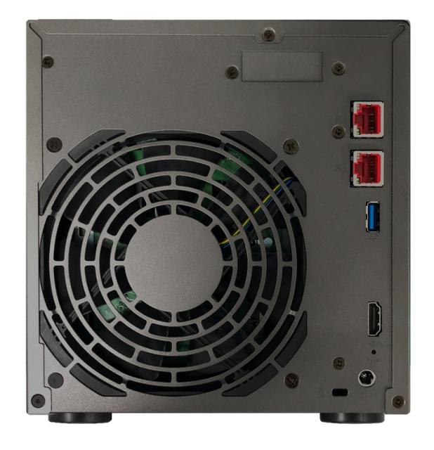 Мрежов сторидж Asustor Lockerstor AS6704T,4 Bay NAS, Intel Jasper Lake Quad-Core 2.0GHz, 4GB RAM DDR4, 2.5GbE x 2, M.2 SSD Slotsx4 (Diskless), USB 3.2 Gen 2x2, Toolless installation, with hot-swappable tray, hardware encryption, MyArchive, EZ connect