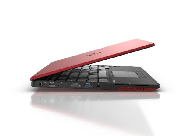 Лаптоп Fujitsu LIFEBOOK U9311X red, Intel Core i7-1185G7, 13.3" FHD AG touchscreen LCD IR Cam, 16GB vPro, SSD 1TB MS PCIe G3 M.2, LTE EM7421 (4G/ LTE), 4cell 50Wh, Intel WiFi 6 AX201, BT5 vPro, PalmSecure, SCR, Intel IRIS graphics, Backlit KBD, Win10