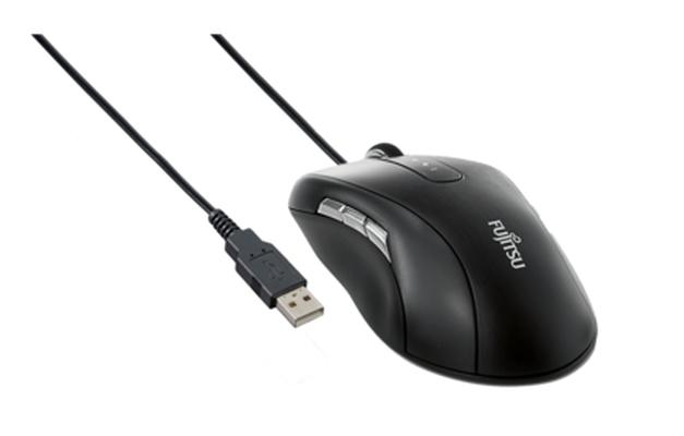 Мишка Fujitsu BLUE LED MOUSE M960 black