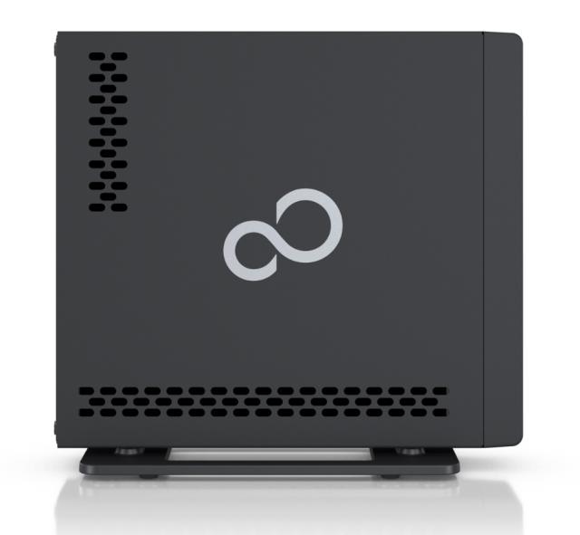 Настолен компютър Fujitsu ESPRIMO G5011 ~0.86 liters, Intel Core i3-10105, 8GB DDR4-3200, SSD PCIe 256GB M.2 NVMe Value, WLAN 802.11ax, Wi-Fi 6 BT5.2, Country kit (INT), AC-Adapter 19V/65W, Load Win10 Pro(64) R3+Office 1mth Trial, Optical USB mouse b
