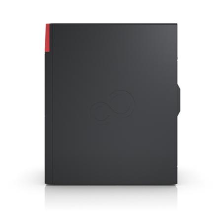 Настолен компютър Fujitsu ESPRIMO P5011, Intel Core i3-10105, 1x8GB DDR4-3200, SSD PCIe 256GB M.2 NVMe Value, DVD SuperMulti, Mounting kit for first 3.5", Mounting kit for second 3.5", Country kit (EU+), Power supply Gold 280W, Optical USB mouse blac