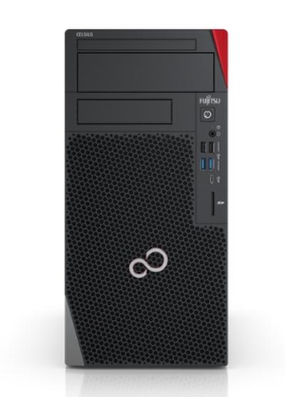 Настолен компютър Fujitsu CELSIUS W5010, Intel Core i9-10900K 3.3/5.3 GHz, 16GB DDR4, 512GB SSD, 5x USB 3.2 Gen2, Windows 10 Pro