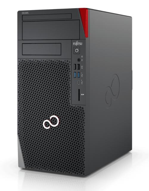 Настолен компютър Fujitsu CELSIUS W501, Intel Core i7-11700K 3.1/5.0 GHz, 16GB DDR4, 512GB SSD, 5x USB 3.2 Gen2, Windows 10 Pro