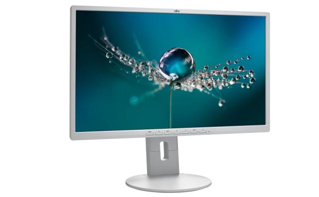 Монитор Fujitsu DISPLAY B24-8 TE Pro 23.8" Ultra Wide, LED, Business Line, IPS, 5ms, 1000:1, 250 cd/m2, 1920x1080 FHD,1xDP,1xDVI, 1xVGA,USB, 5-in-1 stand,Sp.2x2W, St.5-in-1, Height adj.150mm,Rotation 90°,Tilt angle -5°/+35°, Swivel angle 345°, Marble