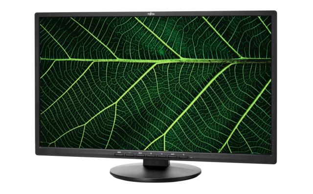 Монитор Fujitsu DISPLAY E24-8 TS Pro 23.8" Ultra Wide, LED, E-Line, IPS, 5ms, 1000:1, 250 cd/m2, 1920x1080 FHD, 1xDP, 1xDVI, 1xVGA, Sp.2x2W, Tilt angle -5°/+22°,  Matt black