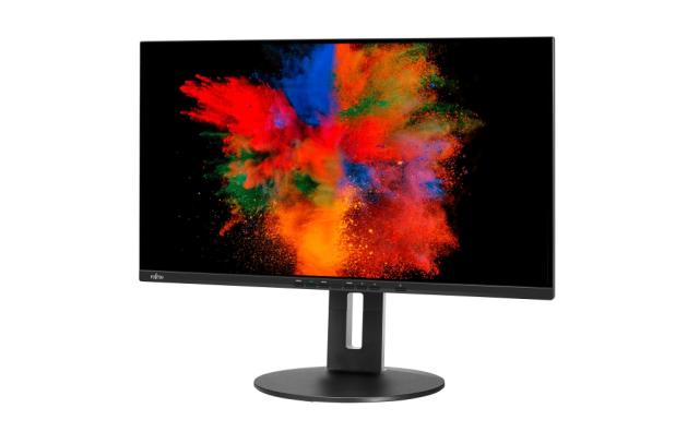 Монитор Fujitsu DISPLAY P27-9 TS QHD 27" UWide, LED, PL, IPS, 5ms, 1000:1, 350cd/m2, 2560x1440 QHD, 1xDP Out(Daisy Chain), 1xDP1.2, 1xHDMI1.4, 4xUSB, 1xUSB-C 65W, 1xGB LAN, 5-in-1 stand, Sp.2x2W, Heig adj.150mm, Rot. 90°,Tilt angle -5°/+35°, Sw.angle
