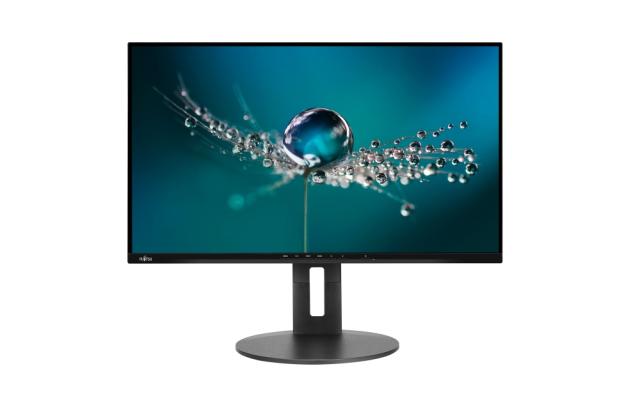 Монитор Fujitsu DISPLAY B27-9 TS 27" Ultra Wide, LED, Business Line, IPS, 5ms, 1000:1, 250 cd/m2, 1920x1080 FHD, 1xHDMI, 1xDP 1.2, 1xVGA, USB, 5-in-1 stand, Sp.2x2W, Height adj. 150mm, Rotation 90°,Tilt angle -5°/+35°, Swivel angle 345°, Matt black 