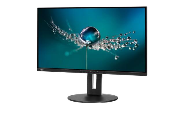 Монитор Fujitsu DISPLAY B27-9 TS 27" Ultra Wide, LED, Business Line, IPS, 5ms, 1000:1, 250 cd/m2, 1920x1080 FHD, 1xHDMI, 1xDP 1.2, 1xVGA, USB, 5-in-1 stand, Sp.2x2W, Height adj. 150mm, Rotation 90°,Tilt angle -5°/+35°, Swivel angle 345°, Matt black 