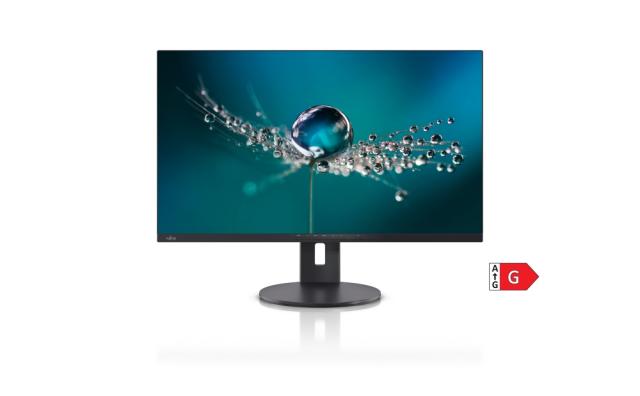 Монитор Fujitsu DISPLAY B32-9 TS 31.5" Ultra Narrow, LED, Business Line, IPS, 5 ms, 1000:1, 350 cd/m, 3840x2160 UHD, 1xDP 1.2, 2xHDMI, USB, 5-in-1 stand, Sp.2x3W, Height adj.130mm, Tilt angle -5°/+35°, Swivel angle 345°, Matt black