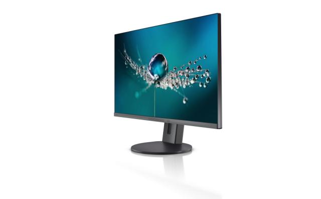 Монитор Fujitsu DISPLAY B32-9 TS 31.5" Ultra Narrow, LED, Business Line, IPS, 5 ms, 1000:1, 350 cd/m, 3840x2160 UHD, 1xDP 1.2, 2xHDMI, USB, 5-in-1 stand, Sp.2x3W, Height adj.130mm, Tilt angle -5°/+35°, Swivel angle 345°, Matt black